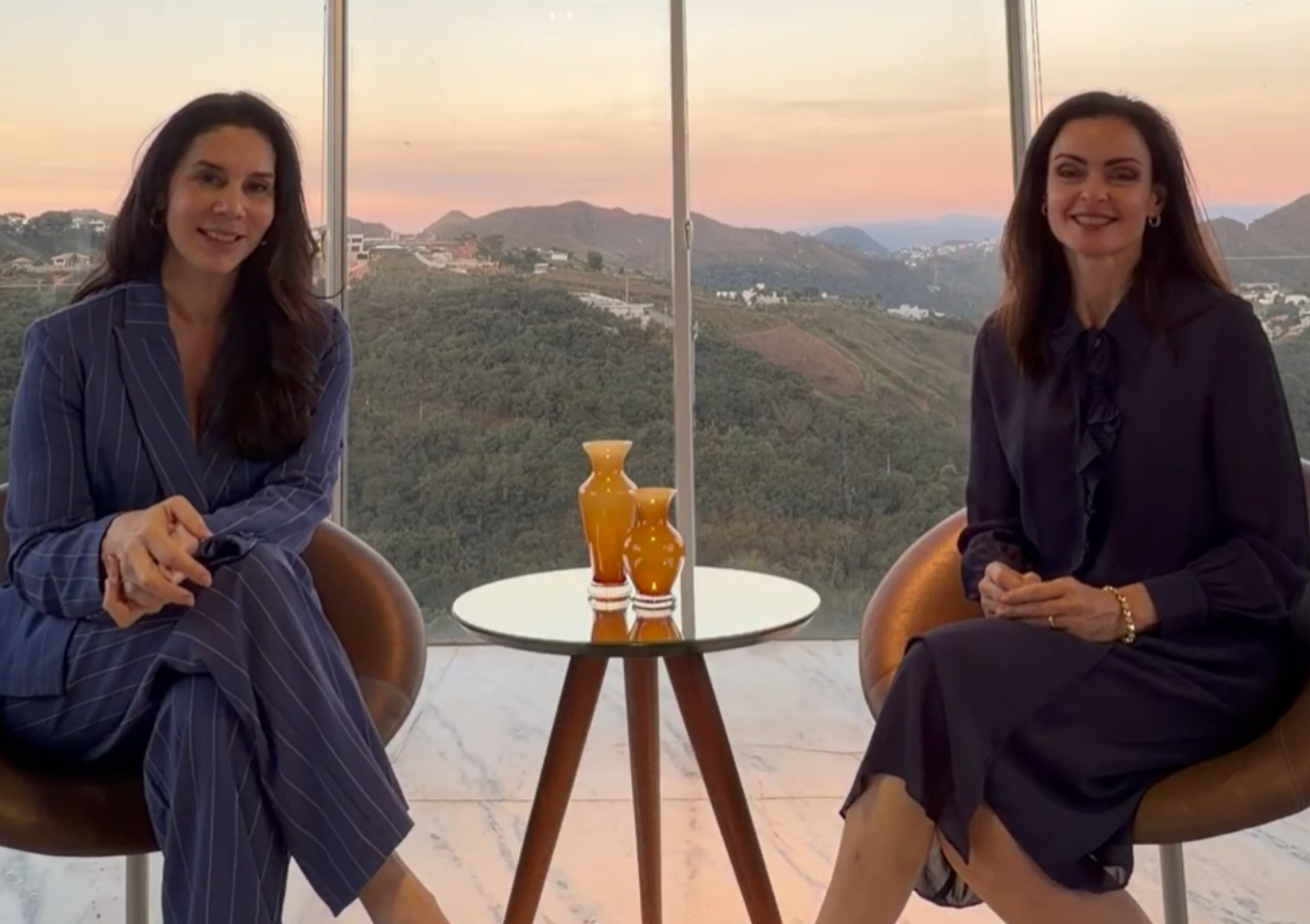 Fernanda Belga Ottoni Porto e Silvana Maria Pereira Vianello, presidentes do Retina 2027